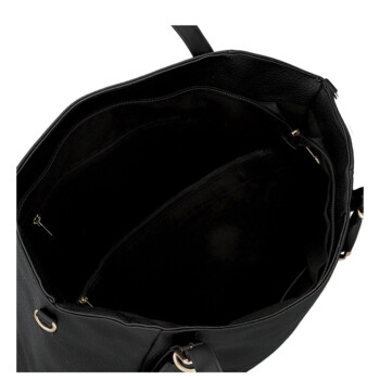 Dámska kabelka na rameno čierna - Firenze Lyna