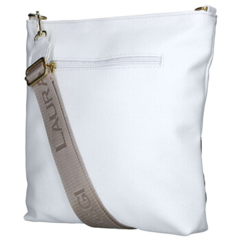 Dámska crossbody kabelka biela - Laura Biaggi Sherica