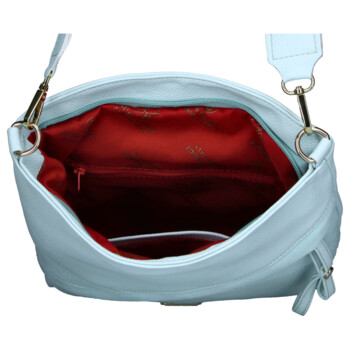 Dámska crossbody kabelka svetlo modrá - Laura Biaggi Sherica