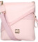 Dámska crossbody kabelka ružová - Laura Biaggi Sherica