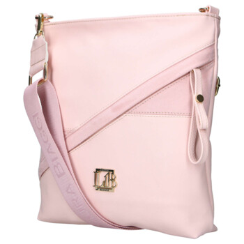 Dámska crossbody kabelka ružová - Laura Biaggi Sherica