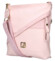 Dámska crossbody kabelka ružová - Laura Biaggi Sherica