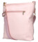 Dámska crossbody kabelka ružová - Laura Biaggi Sherica