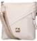 Dámska crossbody kabelka béžová - Laura Biaggi Sherica
