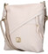 Dámska crossbody kabelka béžová - Laura Biaggi Sherica