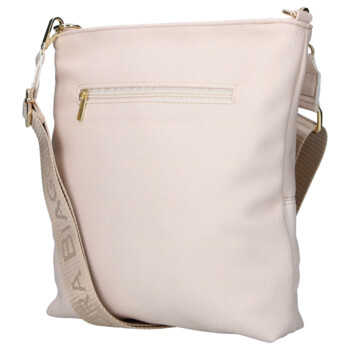 Dámska crossbody kabelka béžová - Laura Biaggi Sherica
