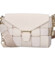 Dámska crossbody kabelka béžová - Laura Biaggi Saya