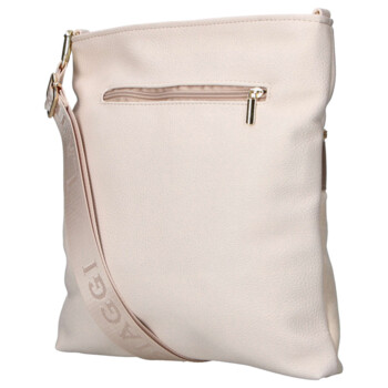 Dámska crossbody kabelka krémová - Laura Biaggi Kiasa