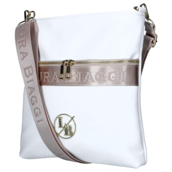 Dámska crossbody kabelka biela - Laura Biaggi Kiasa