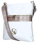 Dámska crossbody kabelka biela - Laura Biaggi Kiasa