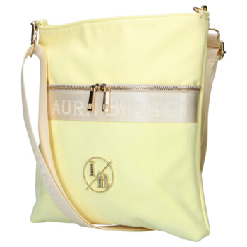 Dámska crossbody kabelka žltá - Laura Biaggi Kiasa