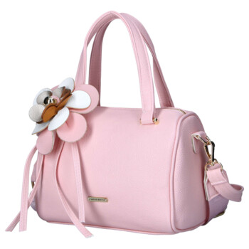 Dámska kabelka do ruky ružová - Laura Biaggi Fiorella