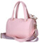 Dámska kabelka do ruky ružová - Laura Biaggi Fiorella