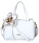 Dámska kabelka do ruky biela - Laura Biaggi Fiorella