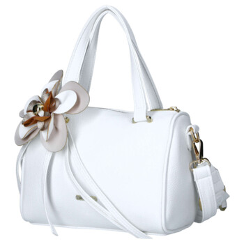 Dámska kabelka do ruky biela - Laura Biaggi Fiorella