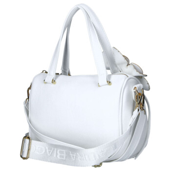 Dámska kabelka do ruky biela - Laura Biaggi Fiorella