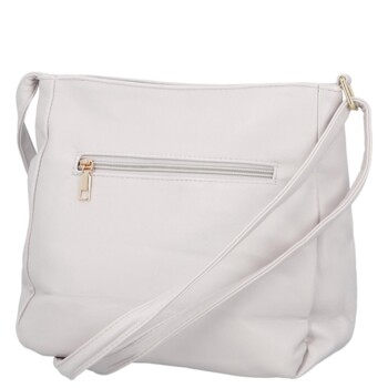 Dámska crossbody kabelka svetlo šedá - Firenze Mayra