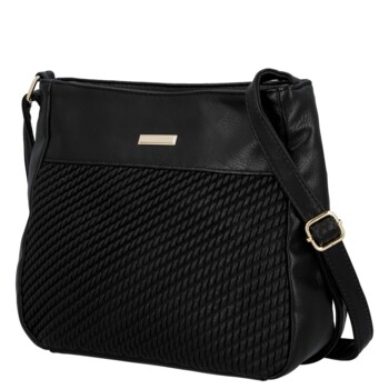 Dámska crossbody kabelka čierna - Firenze Mayra