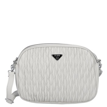 Dámska crossbody kabelka svetlo šedá - Firenze Galisia