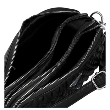Dámska crossbody kabelka čierna - Firenze Galisia
