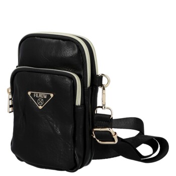 Dámska crossbody kabelka čierna - Firenze Faria
