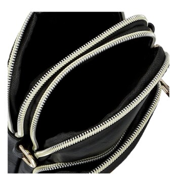 Dámska crossbody kabelka čierna - Firenze Faria