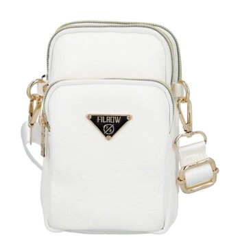 Dámska crossbody kabelka biela - Firenze Faria