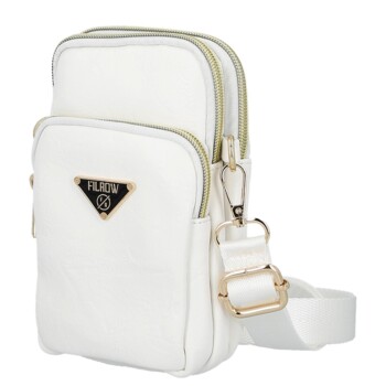 Dámska crossbody kabelka biela - Firenze Faria