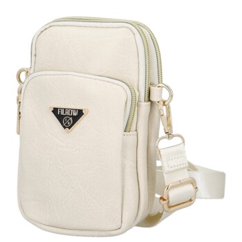 Dámska crossbody kabelka krémová - Firenze Faria
