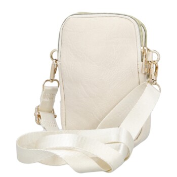 Dámska crossbody kabelka krémová - Firenze Faria