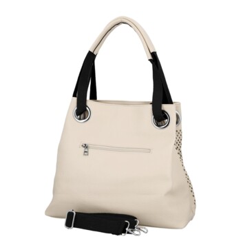 Dámska kabelka na rameno krémová - Firenze Antonie