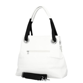 Dámska kabelka na rameno biela - Firenze Antonie