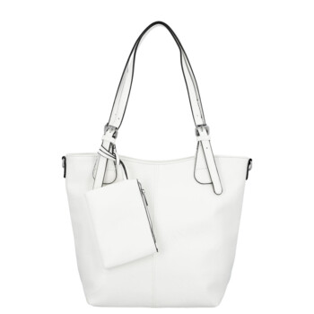 Dámska kabelka na rameno biela - Firenze Anneli