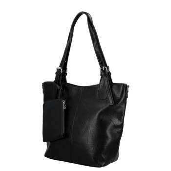 Dámska kabelka na rameno čierna - Firenze Anneli