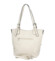 Dámska kabelka na rameno krémová - Firenze Anneli