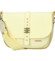 Dámska crossbody kabelka svetlo žltá - Laura Biaggi Gana