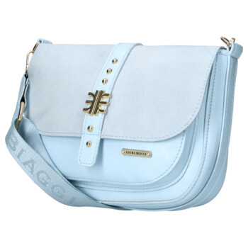 Dámska crossbody kabelka svetlo modrá - Laura Biaggi Gana