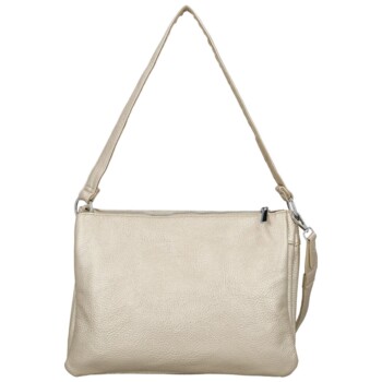 Dámska crossbody kabelka zlatá - Paolo bags Amery