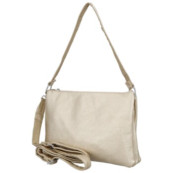 Dámska crossbody kabelka zlatá - Paolo bags Amery