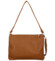 Dámska crossbody kabelka hnedá - Paolo bags Amery