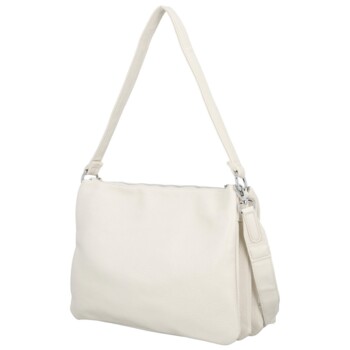 Dámska crossbody kabelka krémová - Paolo bags Amery