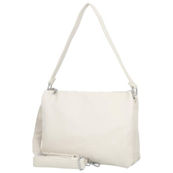 Dámska crossbody kabelka krémová - Paolo bags Amery
