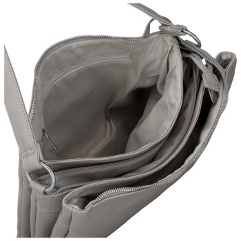 Dámska crossbody kabelka šedá - Paolo bags Amery