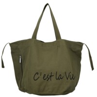 Dámska kabelka na rameno khaki - Paolo bags Espe