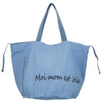 Dámska kabelka na rameno svetlo modrá - Paolo bags Espe