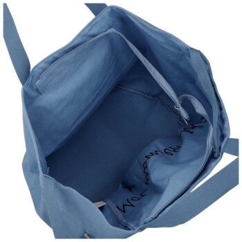 Dámska kabelka na rameno svetlo modrá - Paolo bags Espe