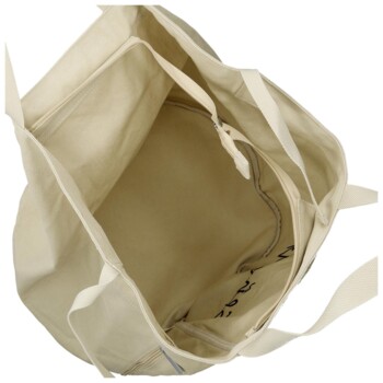 Dámska kabelka na rameno krémová - Paolo bags Espe