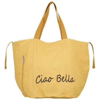 Dámska kabelka na rameno žltá - Paolo bags Espe