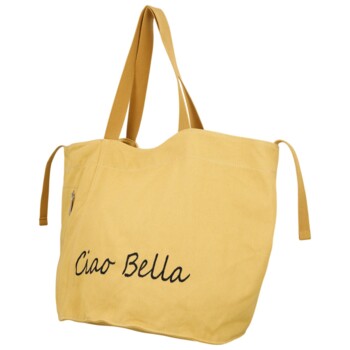 Dámska kabelka na rameno žltá - Paolo bags Espe