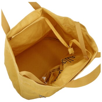 Dámska kabelka na rameno žltá - Paolo bags Espe